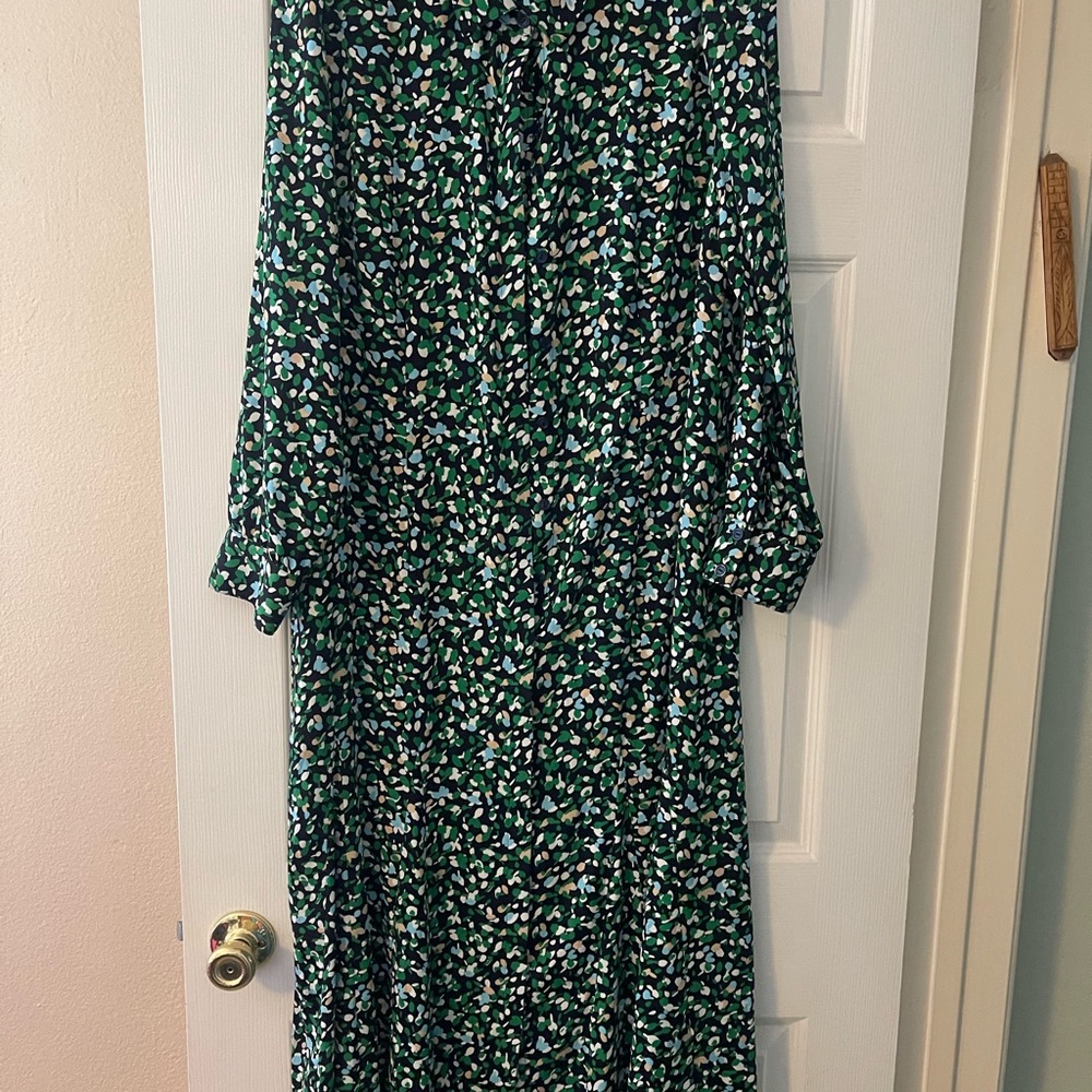 Chico's Black Floral Blouse